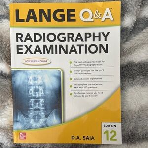 Lange Q&A Radiography Examination Book